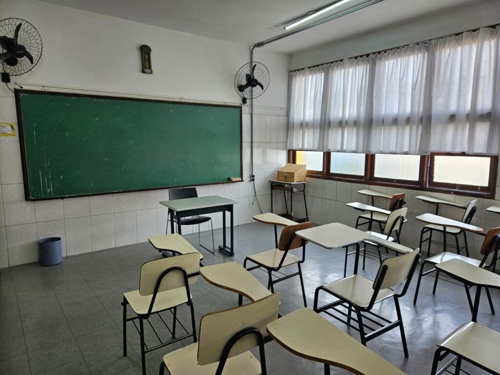 Sala de aula Fundamental 2